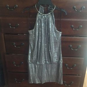 Sequins Silver Dress